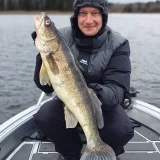 Suuri kuha opastetulta kalastusretkeltä Saimaalla – Southeast Fishing Finland.